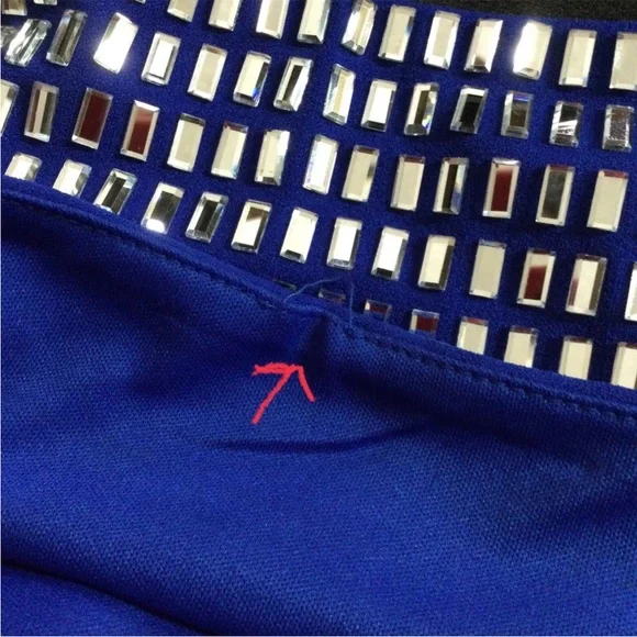 Windsor Rhinestone Crop Top - Picture 6 of 10